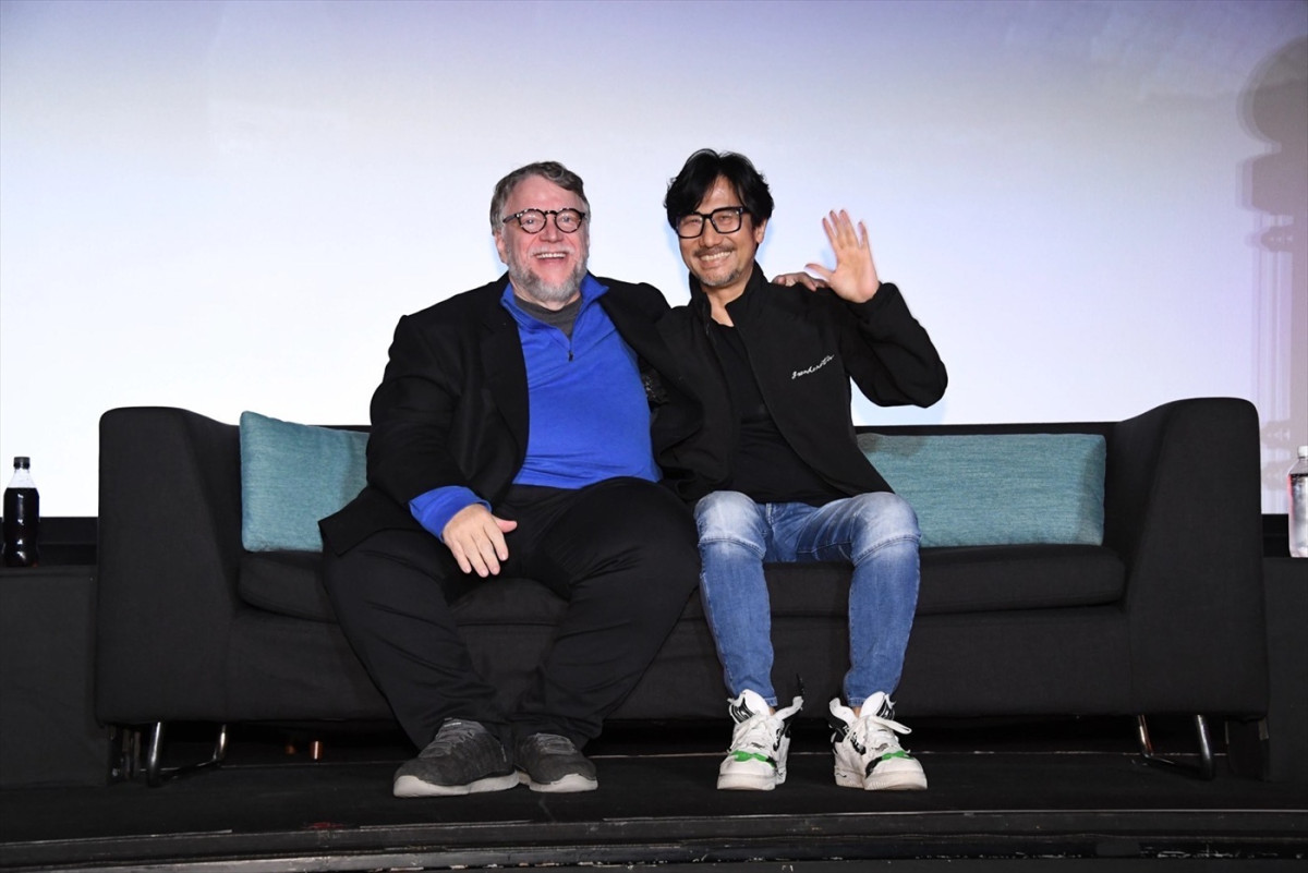 Netflix映画『フランケンシュタイン』ジャパンプレミア上映会より（左から）ギレルモ・デル・トロ監督、小島秀夫