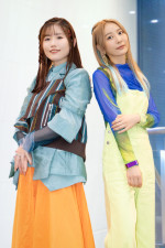 テレビアニメ『グノーシア』インタビューより（左から）長谷川育美、安済知佳