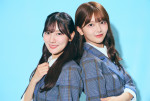 （左から）日向坂46・河田陽菜、山下葉留花