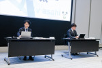 テレビ朝日「2025年10月改編」説明会の様子