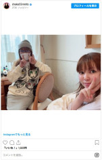 中川翔子、双子出産が1週間後にせまる ※「中川翔子」インスタグラム