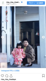 新垣里沙、幼少期の懐かしい写真を披露　※「新垣里沙」インスタグラム