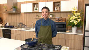 『ぺこもぐキッチン』に出演する栗原心平