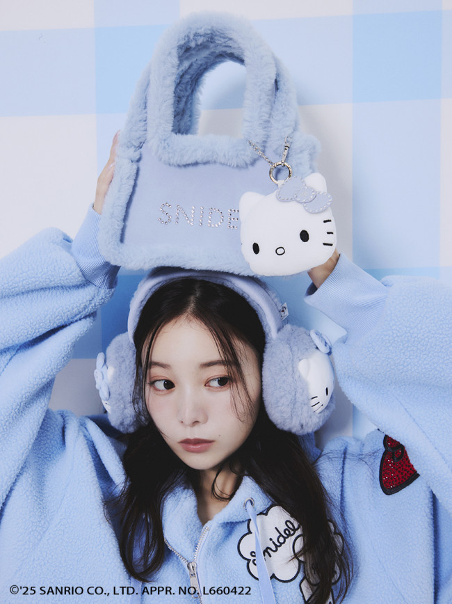 スナイデルホーム ハローキティ ヘンリーネックセットアップ【ピンク