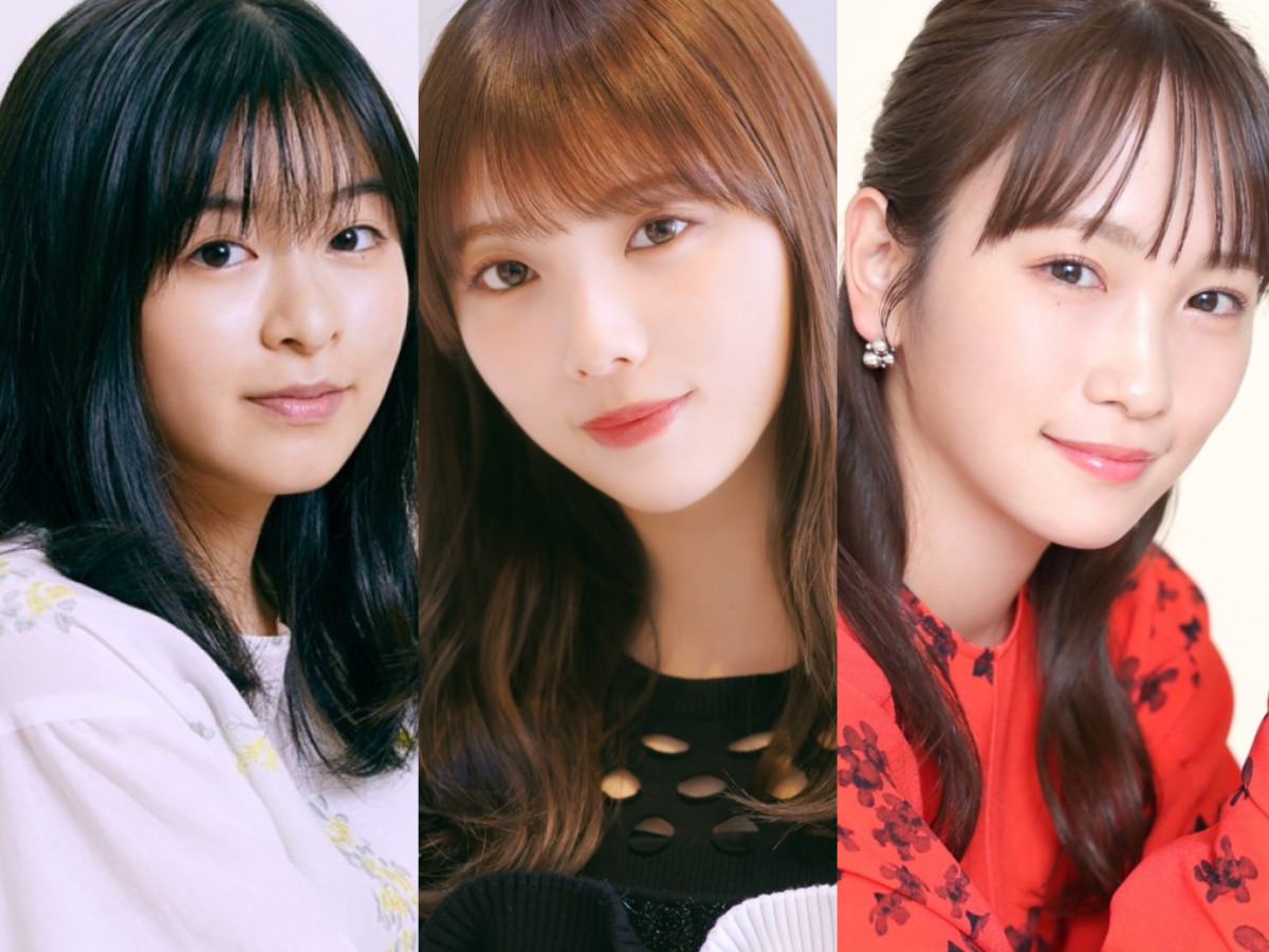 (左から)森七菜、与田祐希、川栄李奈