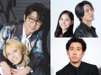 （左上から時計回りで）及川光博、新木優子、間宮祥太朗、大泉洋、手越祐也