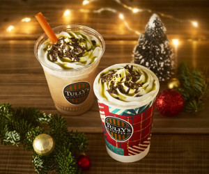 「タリーズ」に“ドバイチョコ”をイメージしたホリデードリンクが登場! ピスタチオの風味とザクザク食感が楽しめる