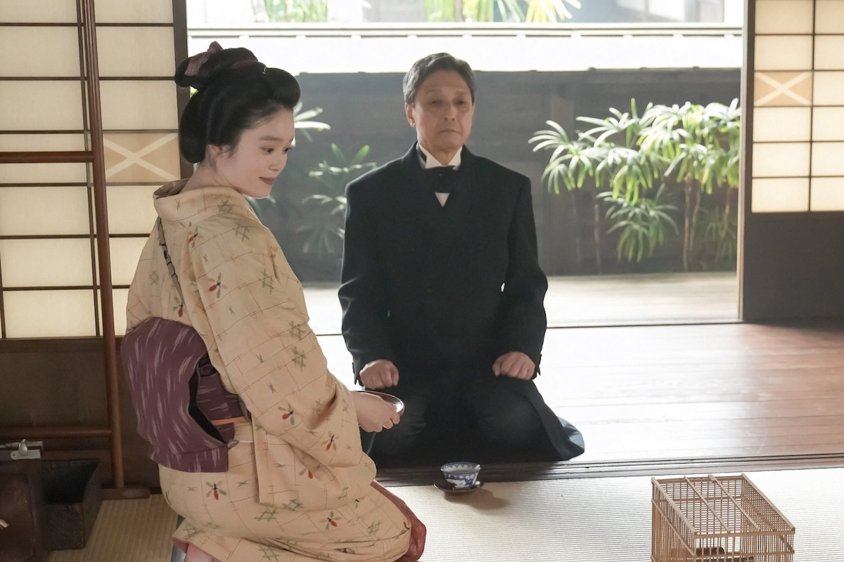 来週の『ばけばけ』“トキ”高石あかりにライバル出現!?　知事の娘“リヨ”北香那と対面