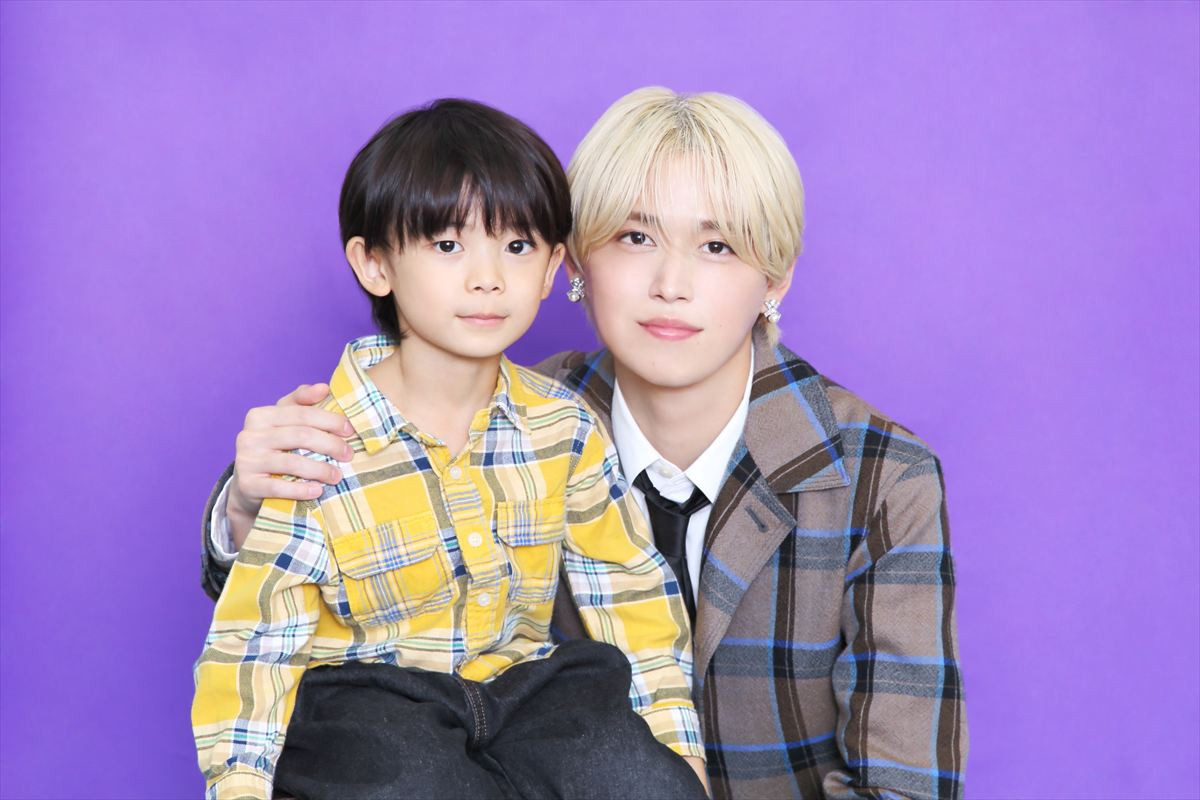 JO1 白岩瑠姫「僕が産んだ子かも」、子役・佐藤大空にメロメロ　役柄を超えた特別な絆を明かす