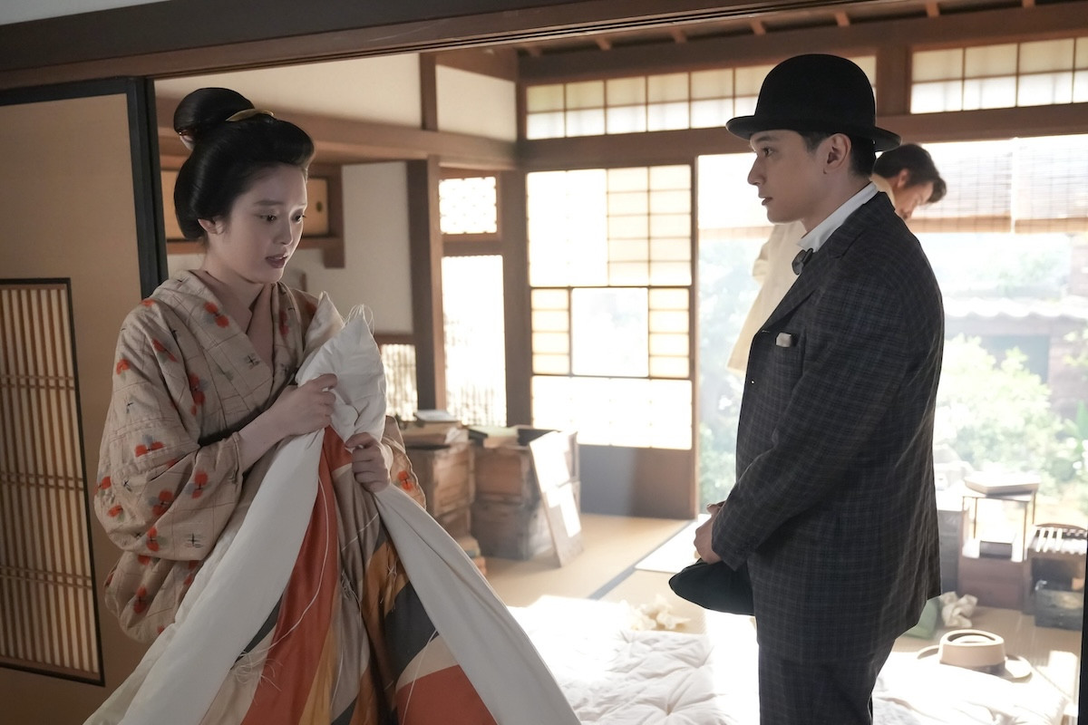 明日の『ばけばけ』“トキ”高石あかり、“ヘブン”トミー・バストウの女中として働き始める