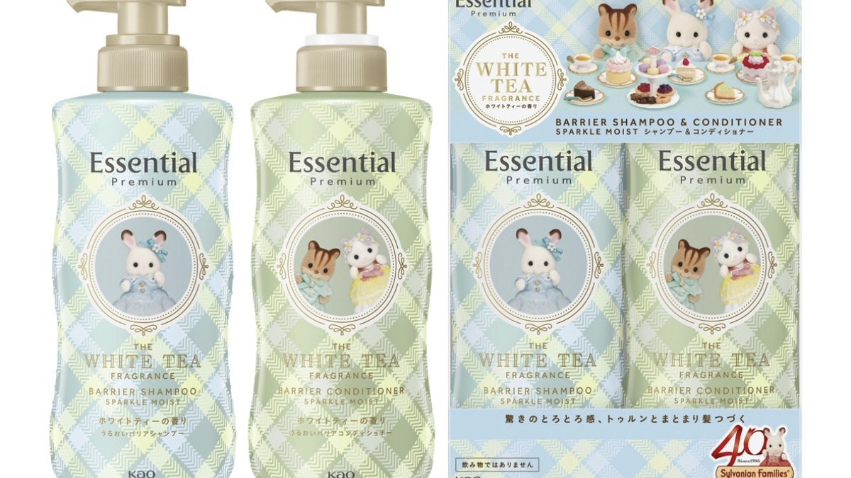 シルバニアファミリー』×「エッセンシャル」がコラボ！ “ホワイト