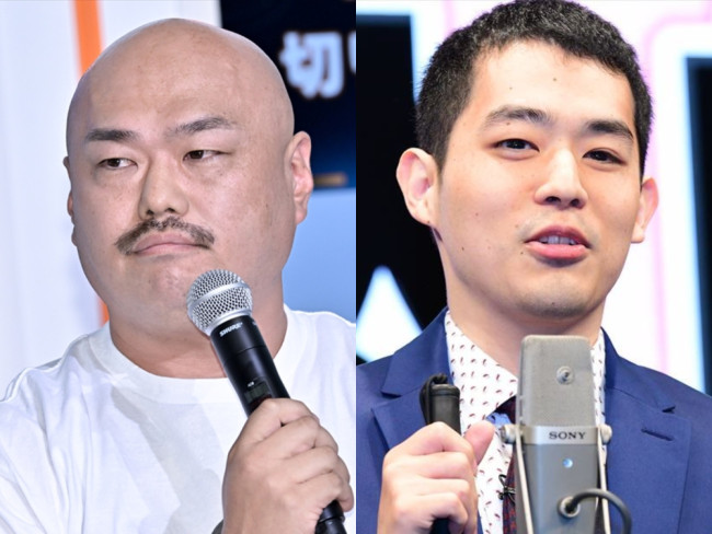 （左から）クロちゃん、濱田祐太郎