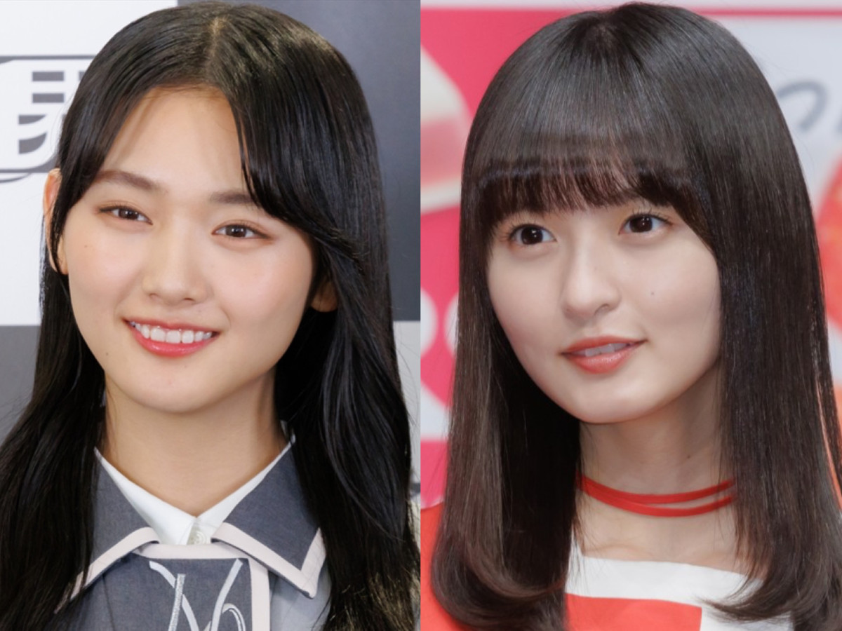 （左から）櫻坂46・山崎天、乃木坂46・遠藤さくら