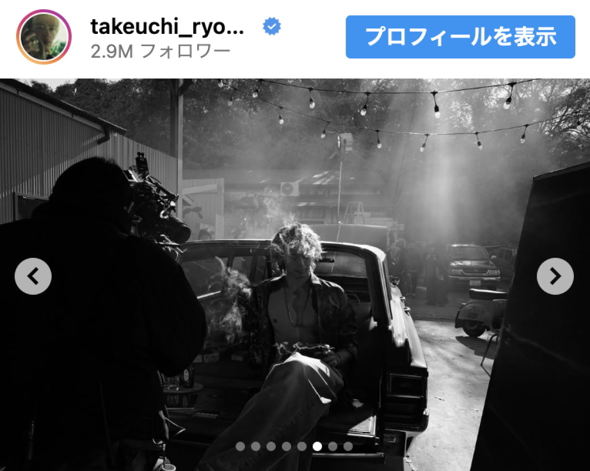 竹内涼真、バキバキ腹筋あらわな色気たっぷりショットの“裏側”明かす「内緒な」