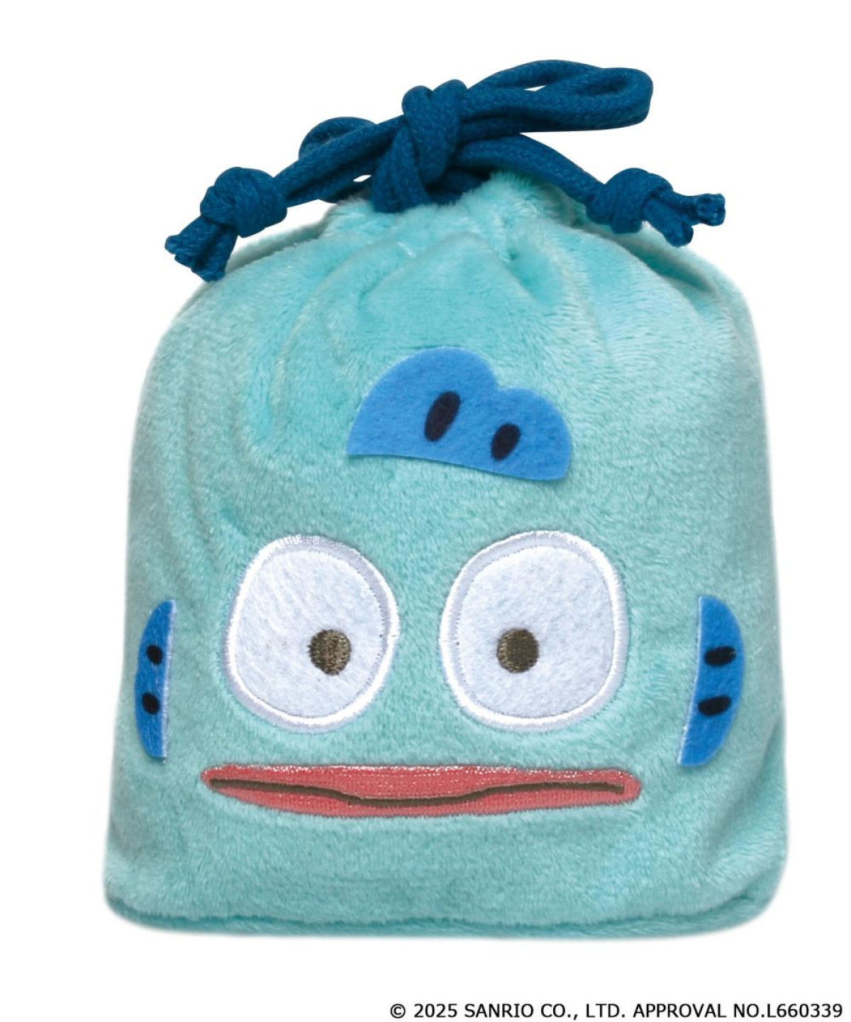 251215「はぴだんぶい ふわふわフェイス巾着」