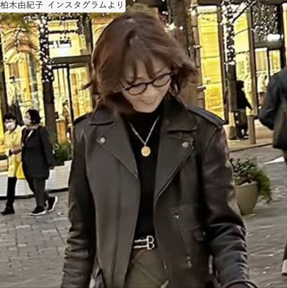 柏木由紀子、近影　※「柏木由紀子」インスタグラム