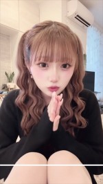 希空、新ヘアスタイルを披露　※「希空」TikTok