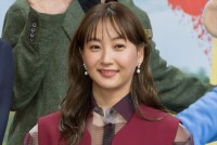 藤本美貴、『映画ドラえもん のび太の絵世界物語』完成報告会に登場