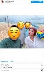 王林、ビーチでの時間を満喫　※「王林」インスタグラム