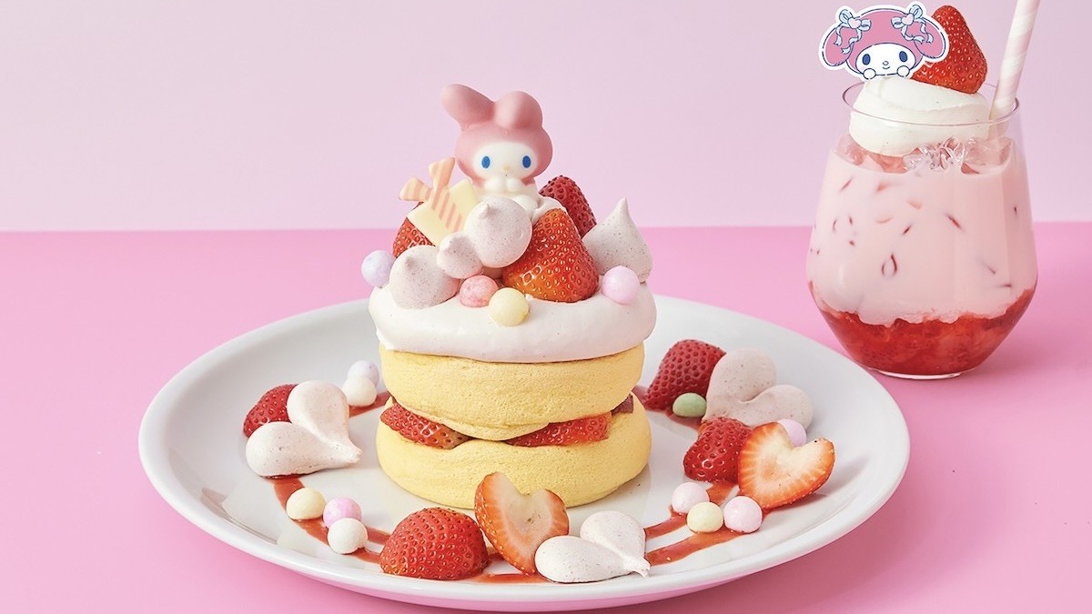 シナモン＆マイメロが“スフレパンケーキ”に！ 「フリッパーズ」で