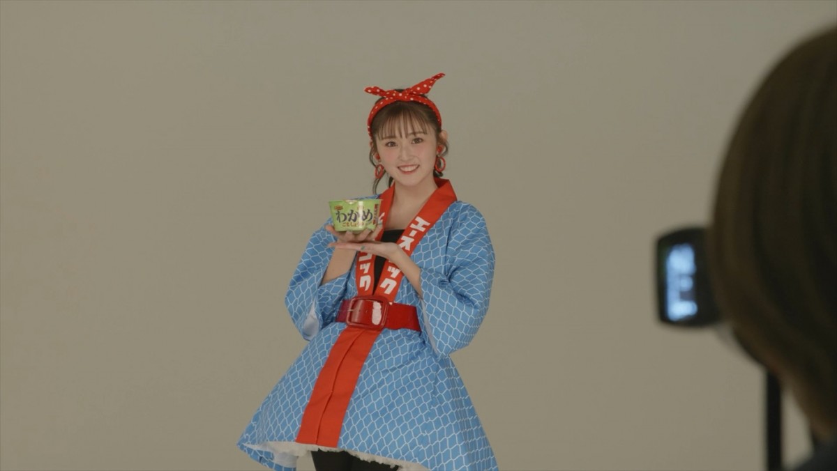 ゆうちゃみ、「わかめラーメン」3代目CMキャラクターに！　おなじみのCMが令和版で登場