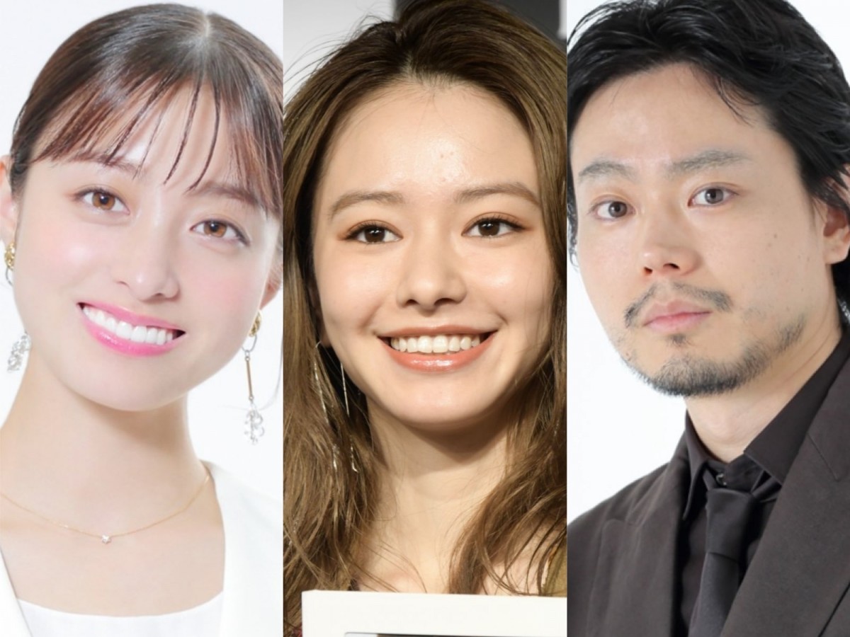 （左から）橋本環奈、山本舞香、菅田将暉