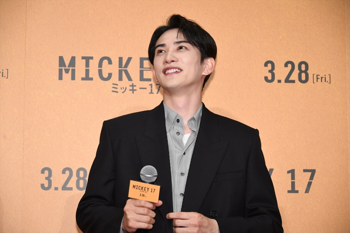 ポン・ジュノ監督が5年ぶりの来日！　『ミッキー17』ジャパンプレミアで町田啓太らが想い届ける　山崎貴監督との胸アツエールも