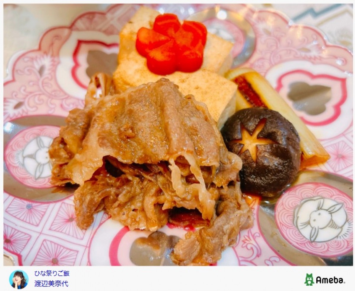 芸能人の手作り“ひな祭り”グルメがすごい！　「美味しそう」」「盛り付けも完璧」の声
