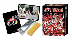 “スーパー戦隊シリーズ50周年記念ウエハース”登場！　全42種のカード付き