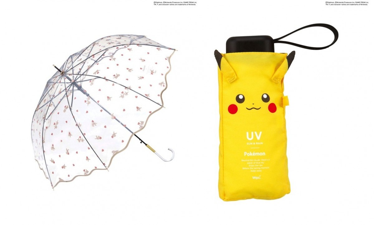 『ポケモン』×「Wpc．」コラボに新作！　耳付き収納袋がかわいい日傘など登場