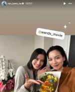 【写真】のん、橋本愛との2ショット公開「短いスパンで愛ちゃんと演技して面白かった」