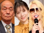 （左から）笹野高史、重盛さと美、ローランド
