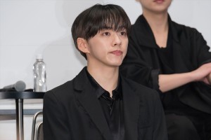 舞台『IMPACT』製作発表記者会見に出席した基俊介