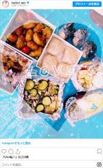 平愛梨、運動会のお弁当　※「平愛梨」インスタグラム