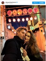 アレッサンドラ・アンブロジオが来日　※「アレッサンドラ・アンブロジオ」インスタグラム