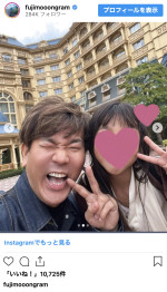 フジモン、娘との“親子プリ”を披露　※「FUJIWARA・藤本敏史」インスタグラム