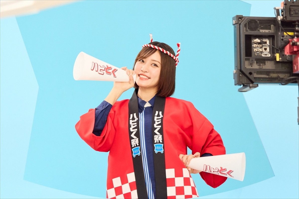 松山ケンイチ＆王林出演のローソン新CMが4.7放送開始、メイキング＆インタビュー到着　松山のりんごの木を育てる目標を王林が応援