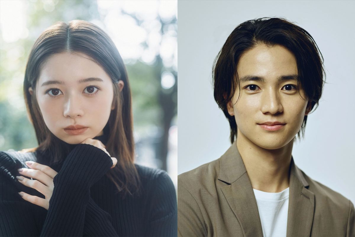 映画『モブ子の恋』主演の(左から)桜田ひより、木戸大聖