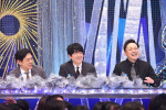 『THE SECOND～漫才トーナメント～2025』（左から）博多華丸・大吉、有田哲平（くりぃむしちゅー）