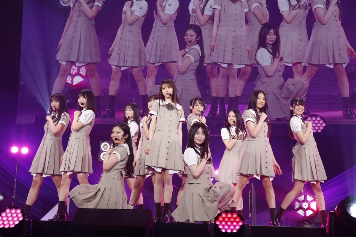 乃⽊坂46 初披露の会「はじめまして、6期⽣です」