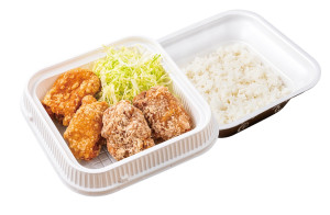 250416_にんにくからあげとガリバタ焼き定食