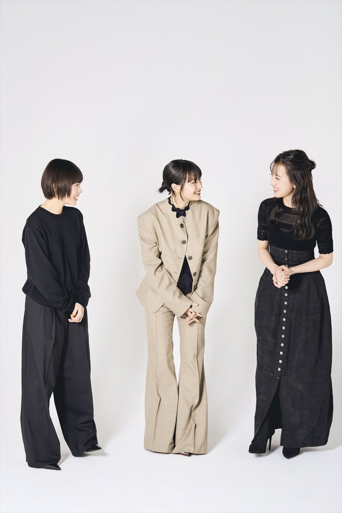 広瀬すず×杉咲花×清原果耶　3人で中華を食べに行くも「緊張して手が震えていました」