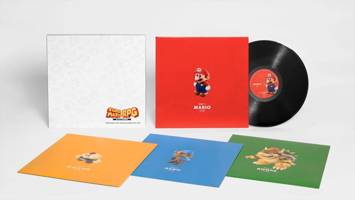 スクエニ『スーパーマリオRPG』、サウンドトラック関連の3商品が本日発売