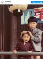 千原兄弟の幼少期ショット　※「千原ジュニア」インスタグラム