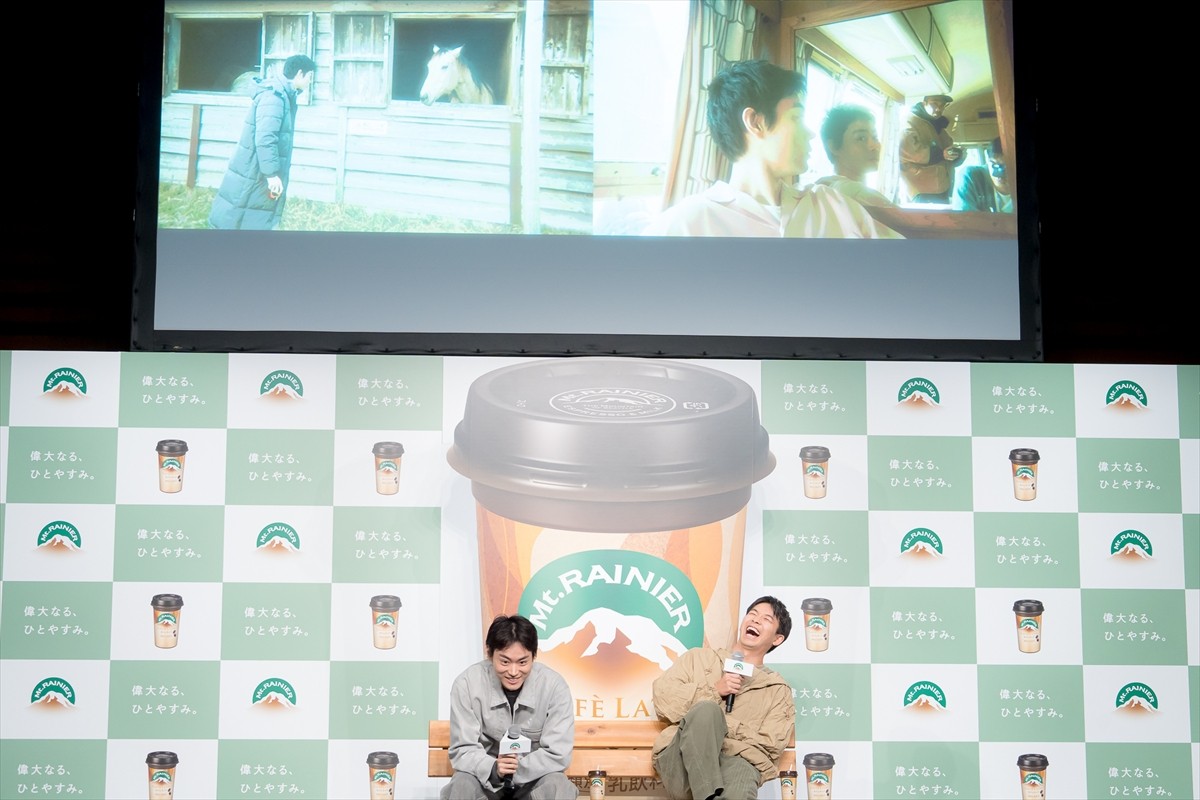 菅田将暉＆仲野太賀、CM初共演「こんな未来を想像してない」と喜び