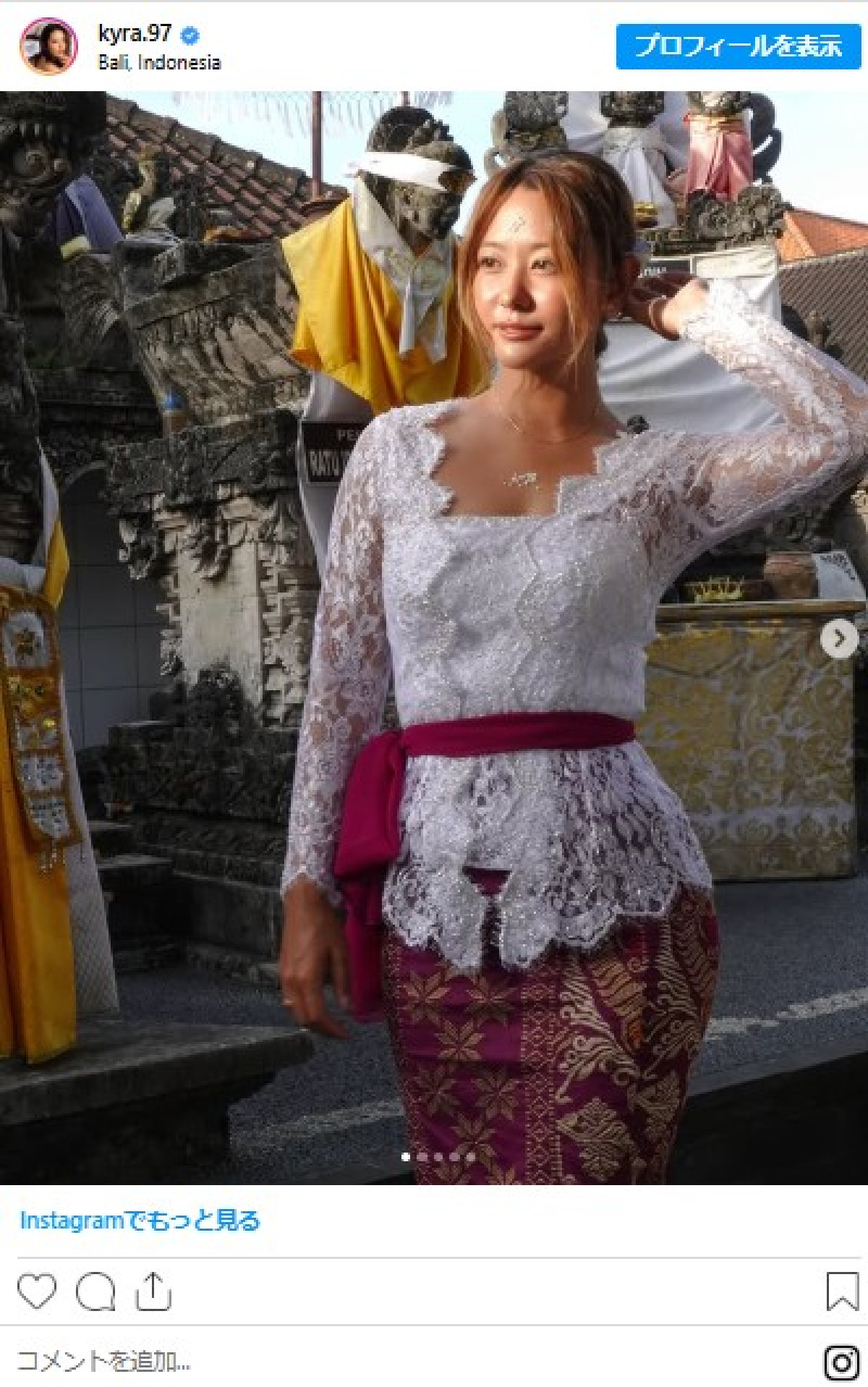 美女プロボディボーダー27歳、浴衣姿に絶賛の嵐「相変わらず美しい」