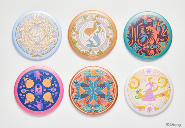 ディズニー缶 写真）ローソン限定“ディズニープリンセス”の新グッズ登場！ セットで