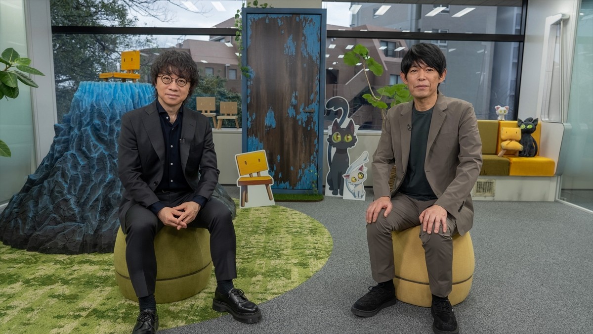 坂元裕二＆新海誠、アニメと実写の垣根を超えた創作論飛び交う　『スイッチインタビュー』今夜放送