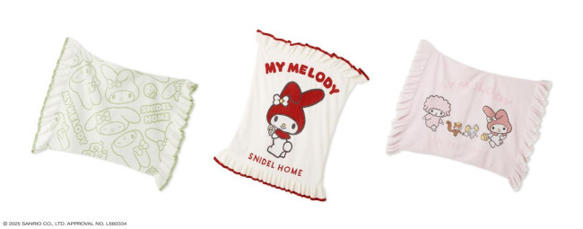 写真）マイメロディ「SNIDEL HOME」と初コラボ！ レトロ感がかわいい全