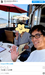 沢村一樹、妻とのデートを報告　※「沢村一樹」インスタグラム